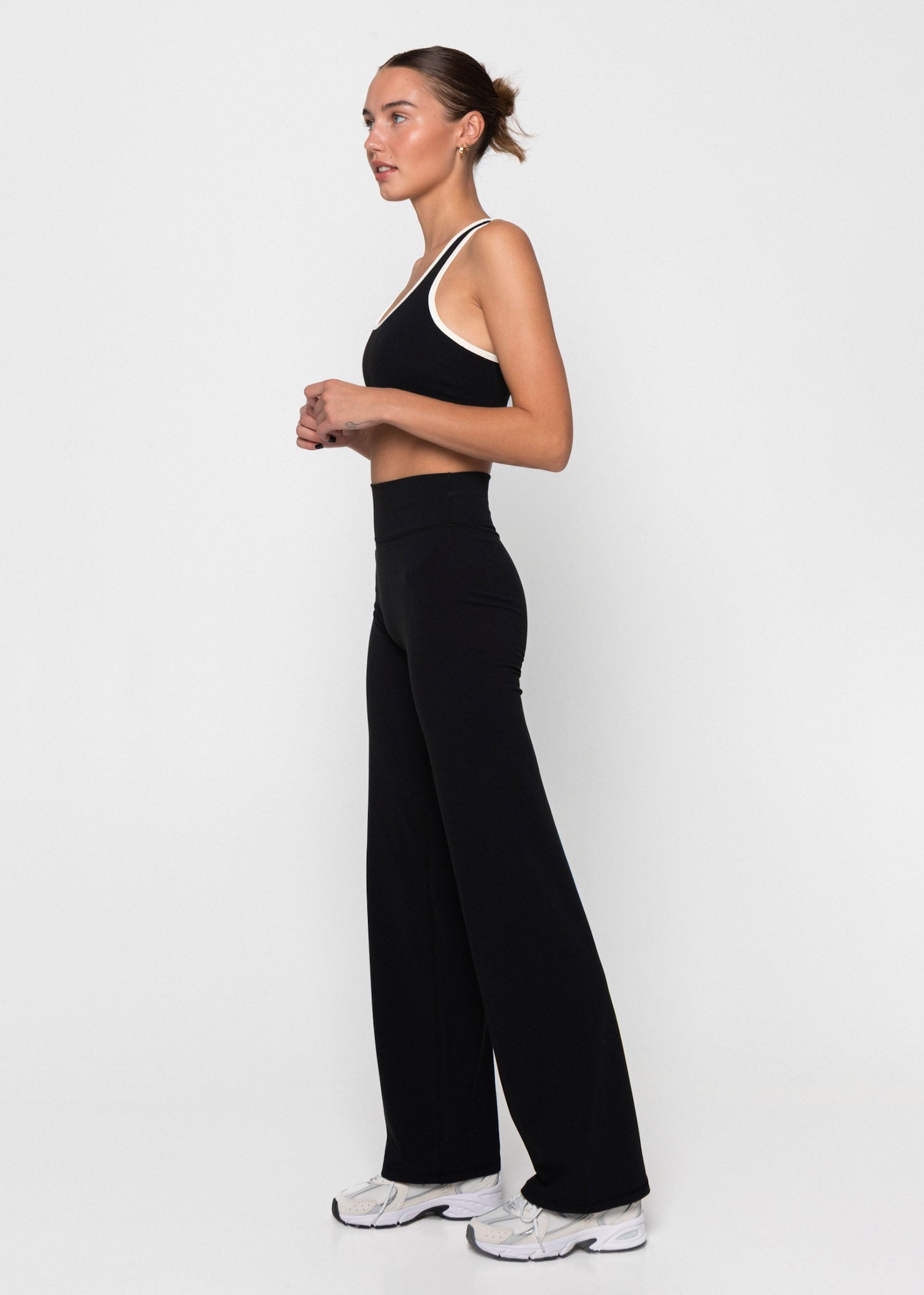 Straight Pants BLACK – BUXII