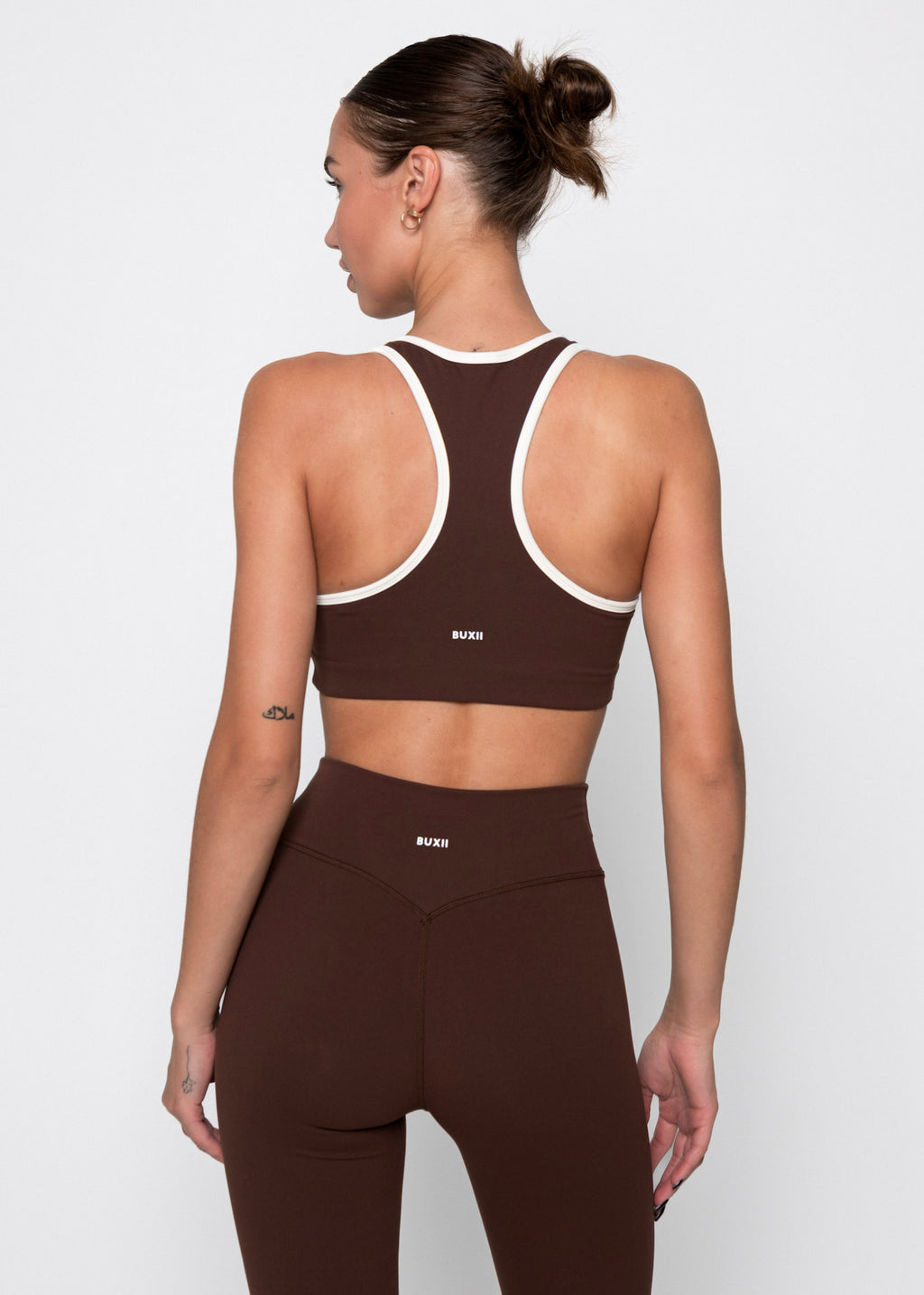 Active Bra CHOCOLATE/CREAM