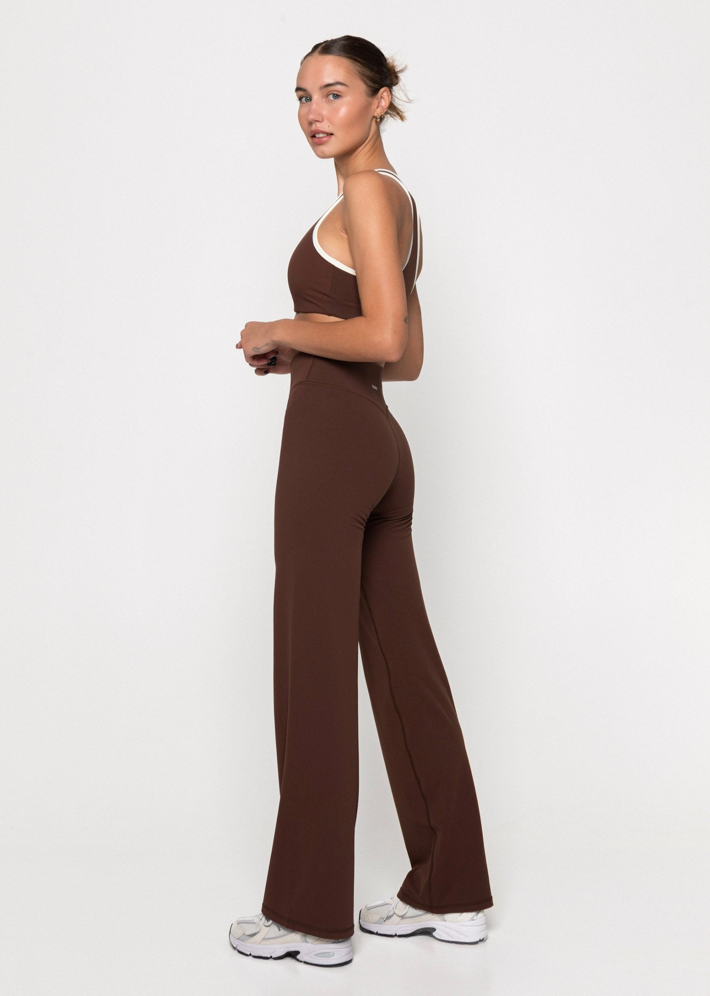 Straight Pants CHOCOLATE