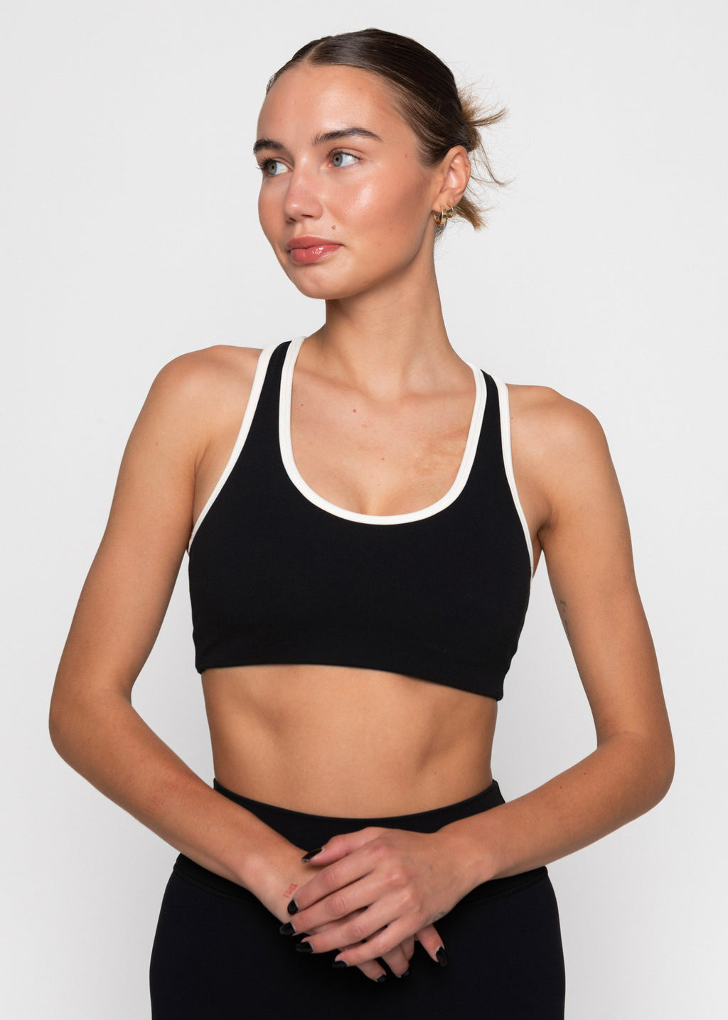 Active Bra BLACK/CREAM