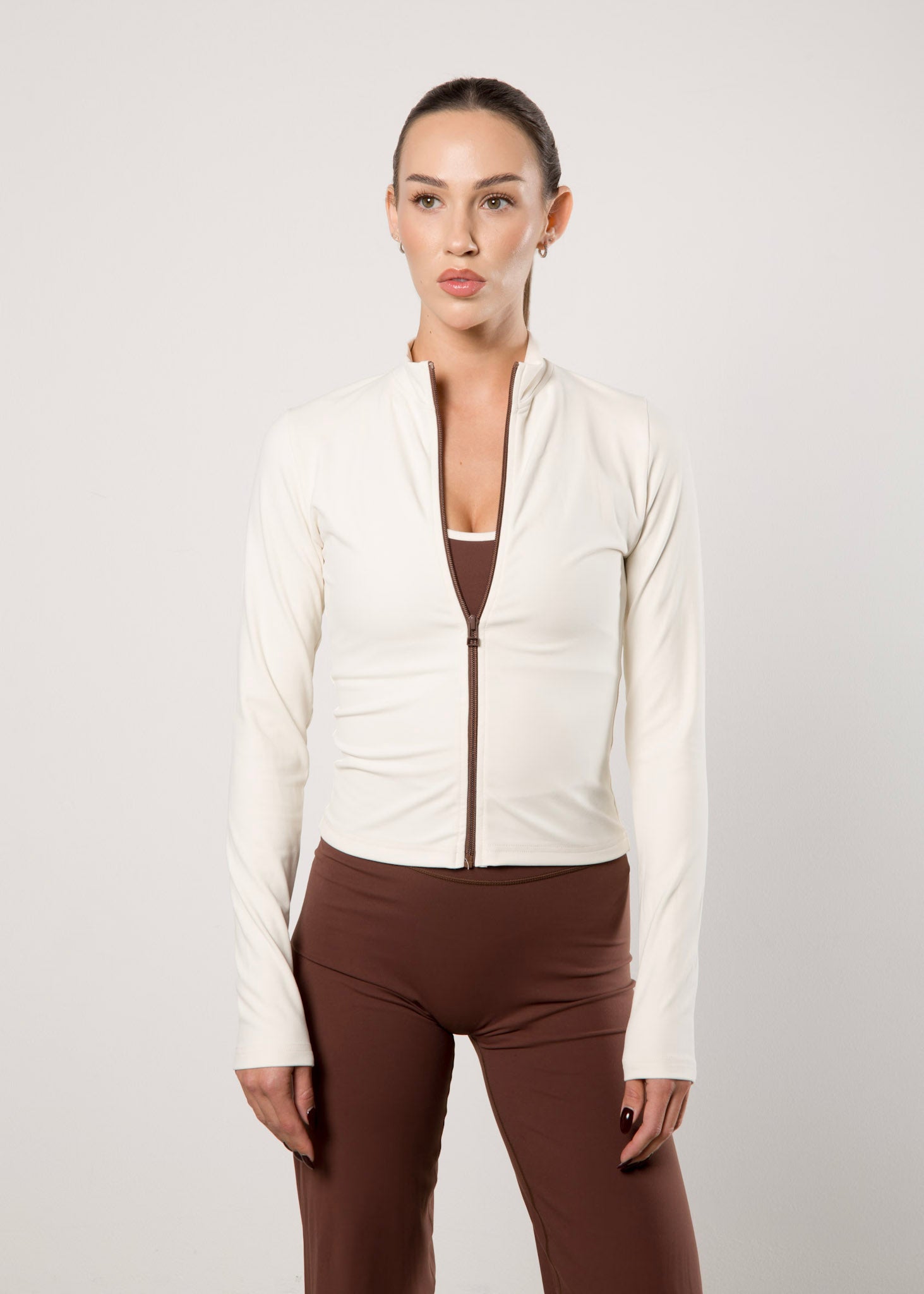 Straight Pants CHOCOLATE