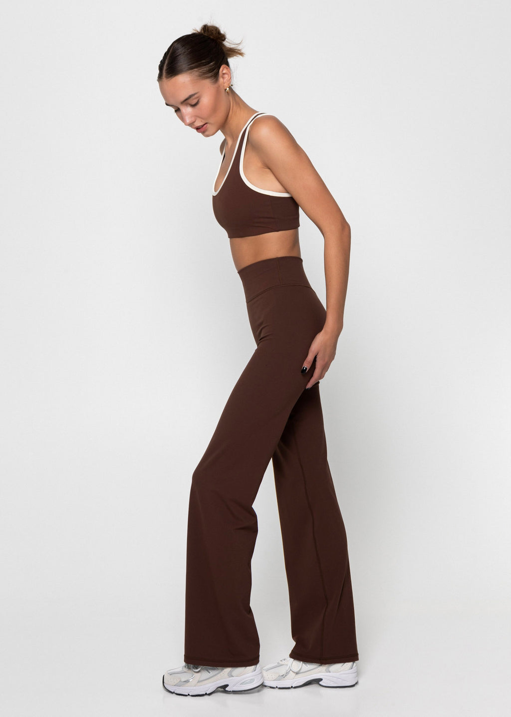 Active Bra CHOCOLATE/CREAM