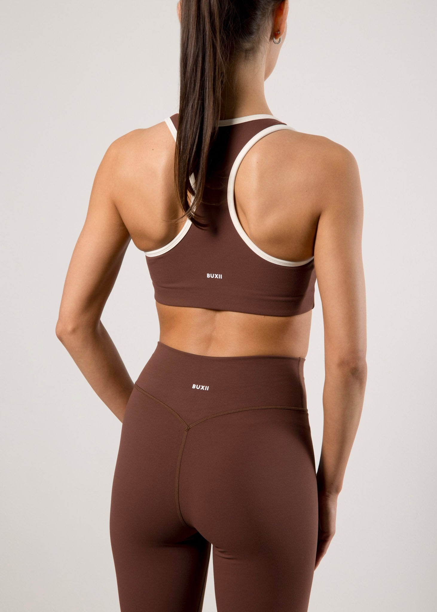 Active Bra CHOCOLATE/CREAM
