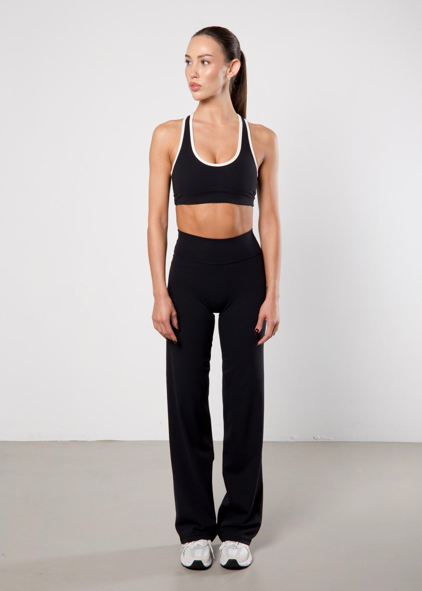 Straight Pants BLACK