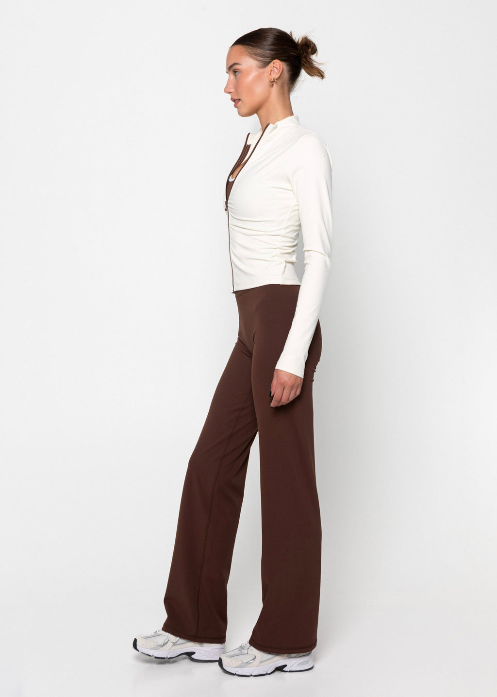 Straight Pants CHOCOLATE