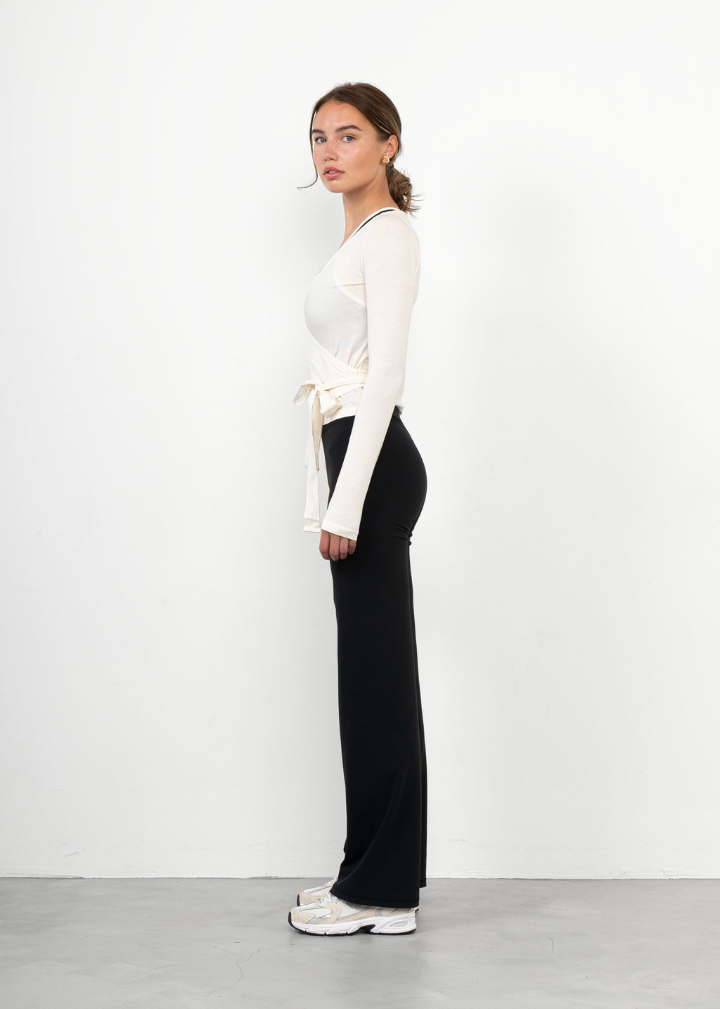 Rechte broek ZWART