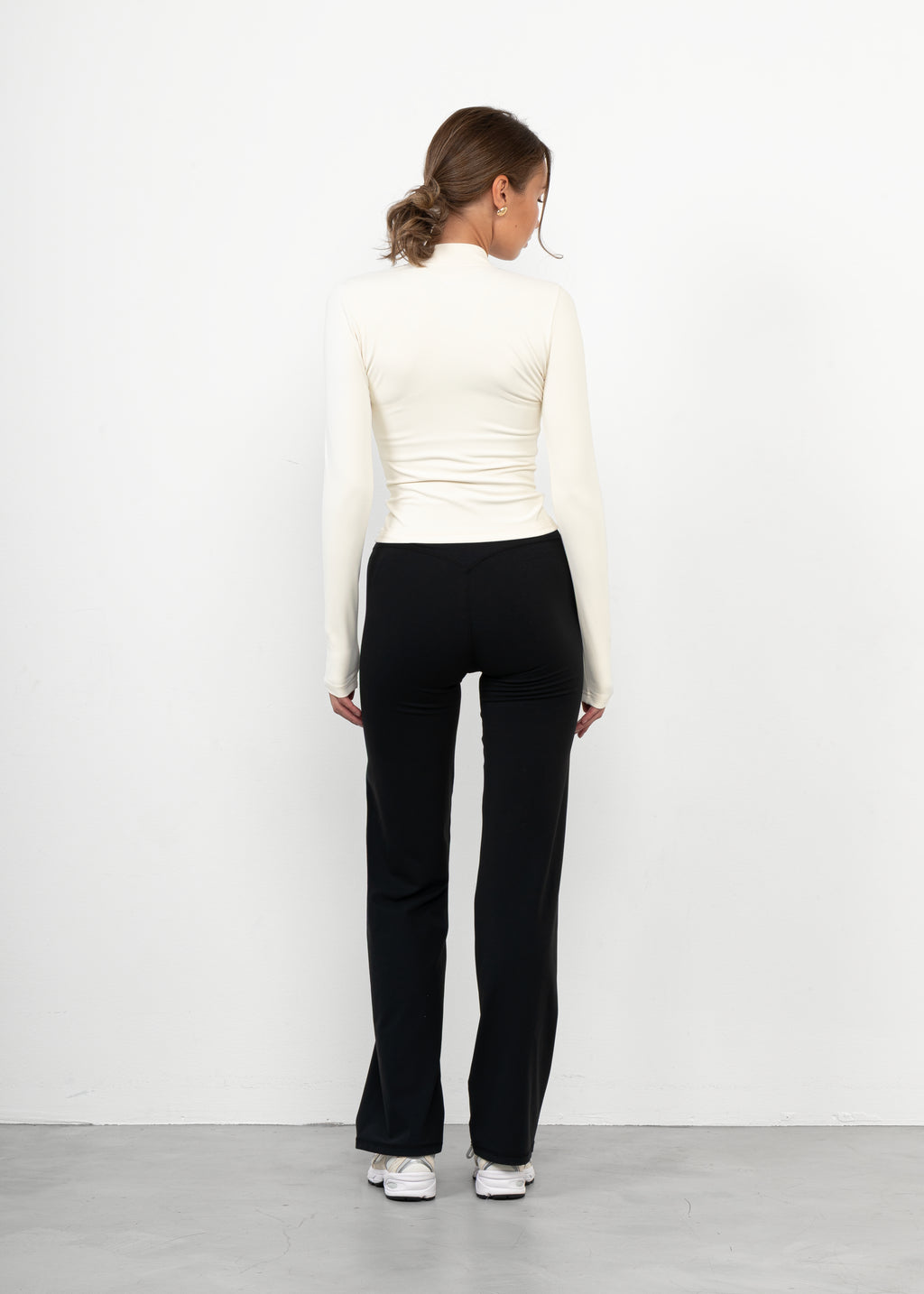 Rechte broek ZWART