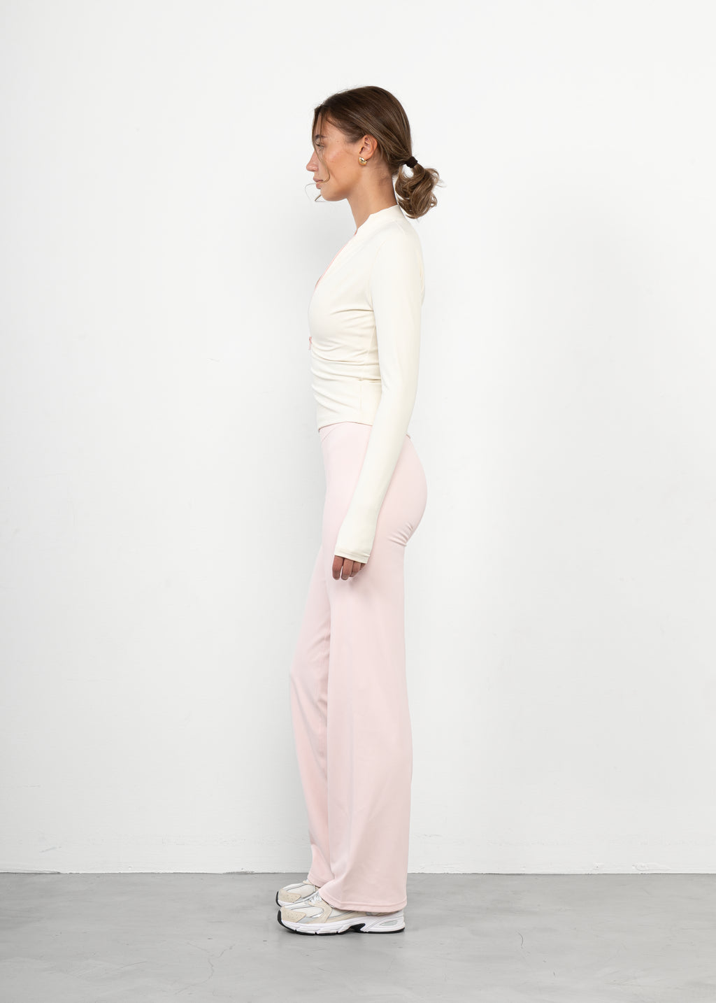 Rechte broek ZACHT ROZE