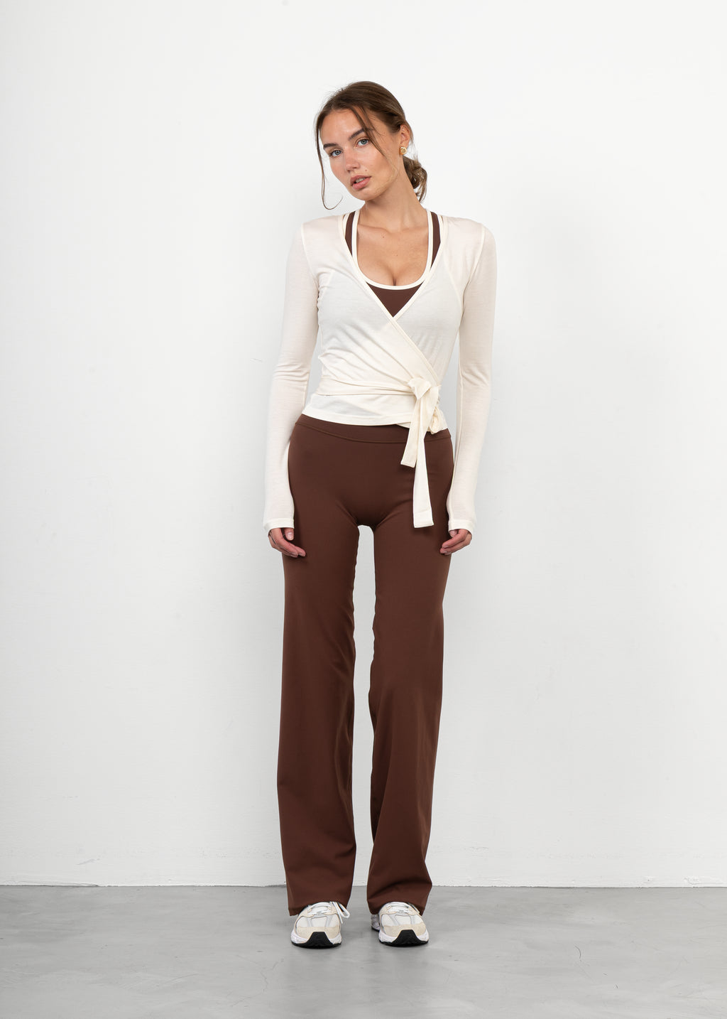 Rechte Broek CHOCOLADE