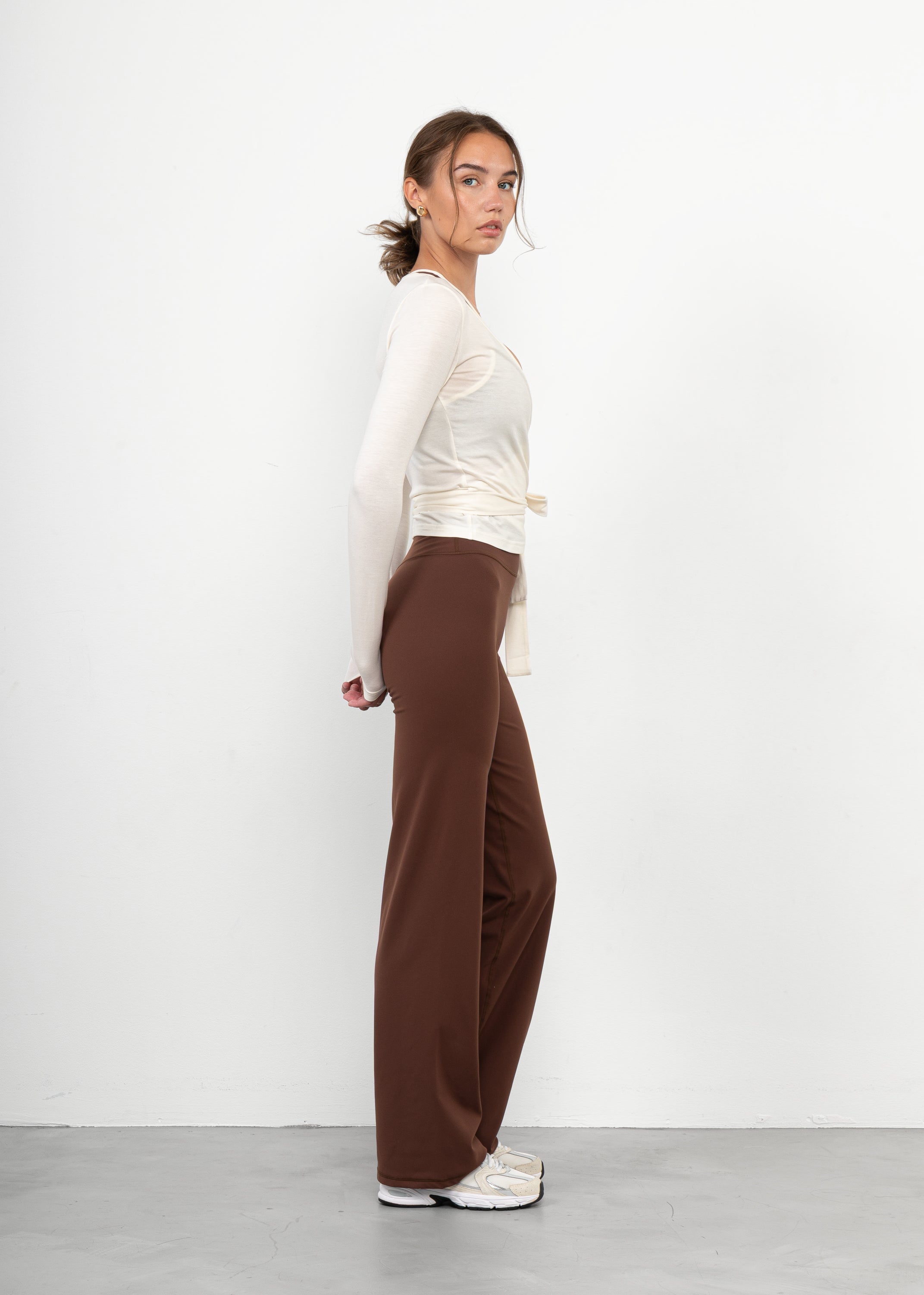 Straight Pants CHOCOLATE