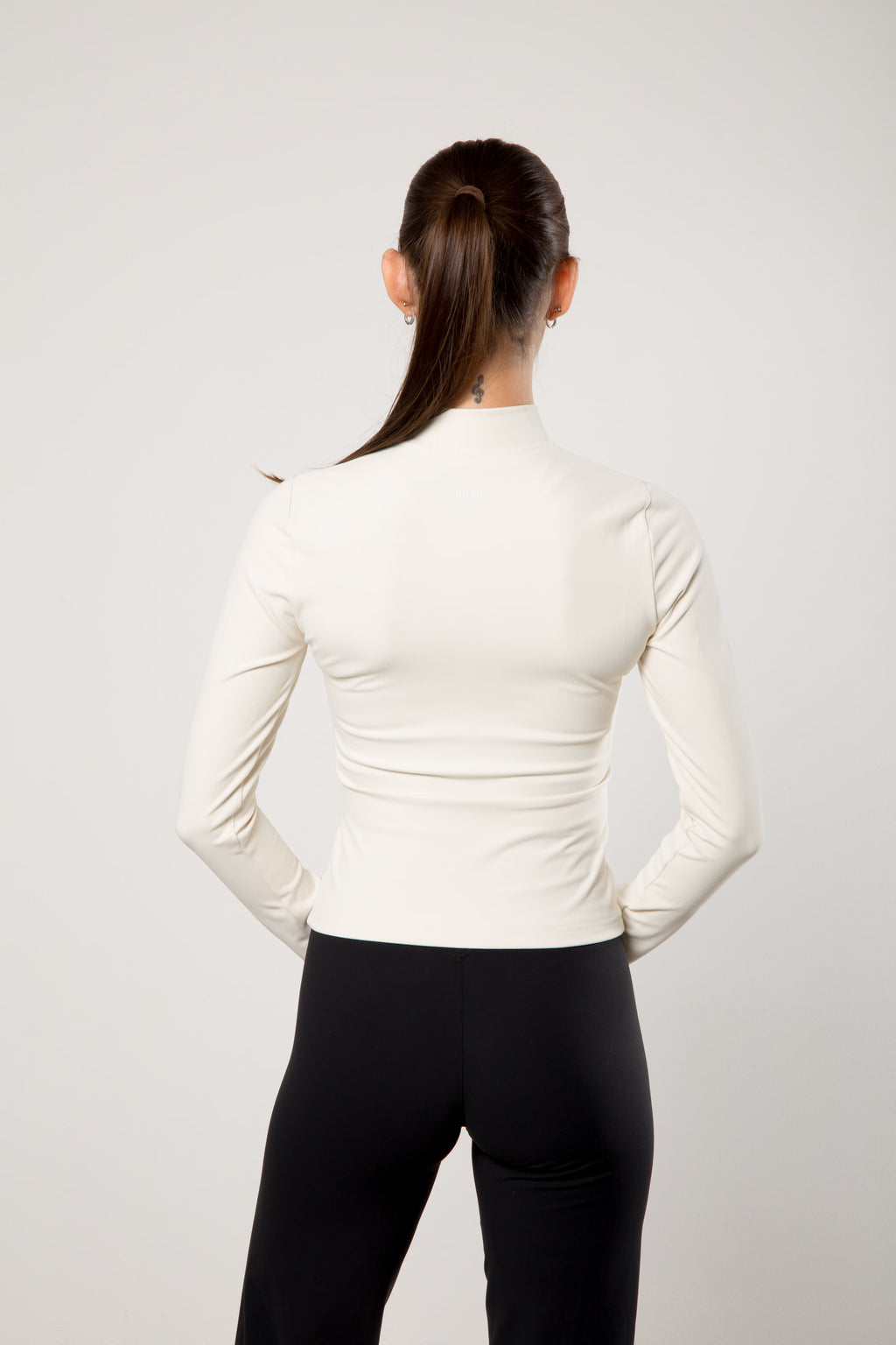 Zip Jacket CREAM/BLACK