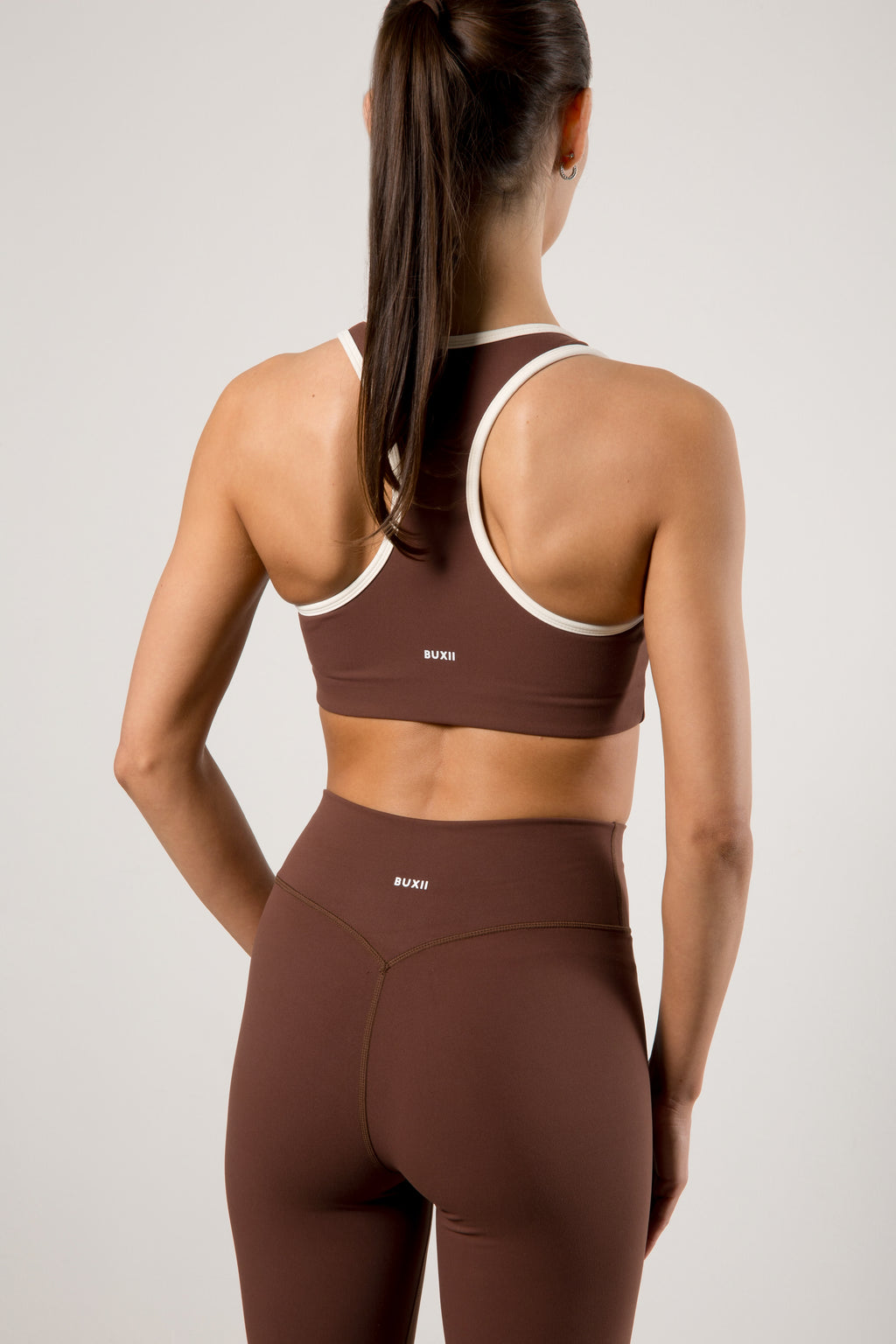 Active Bra CHOCOLATE/CREAM