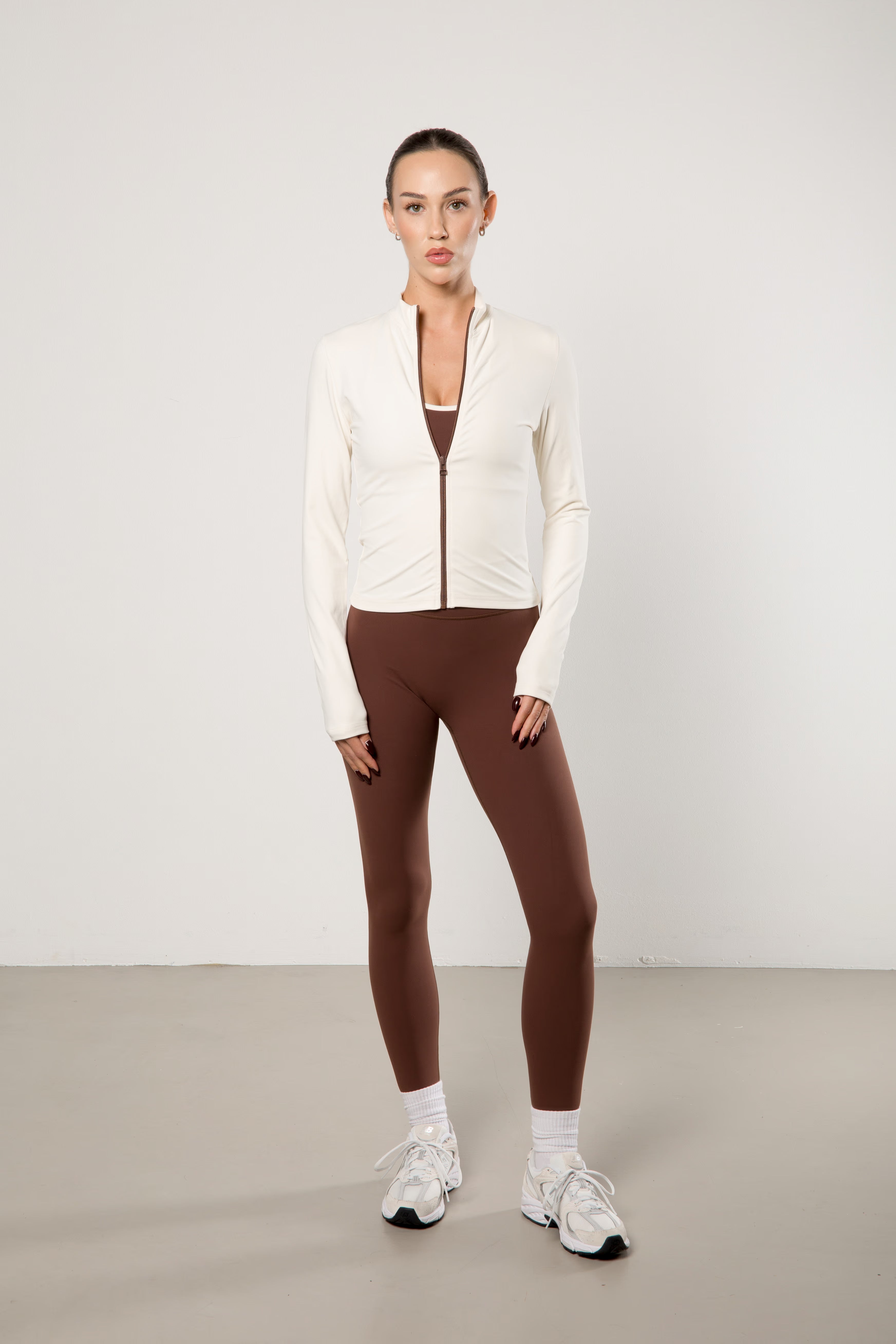 leggings - chocolate